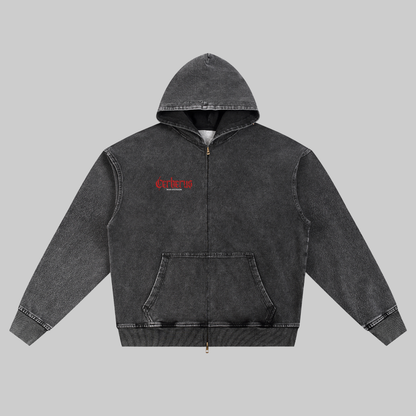 Cerberus 3 Dog Zip Hoodie